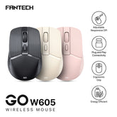 Fantech GO W605 Wireless Office Mouse - CompuMe